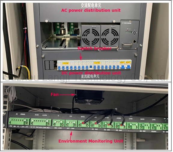 Customized 19 Inch Rack Outdoor Telecom Base Station Enclosure